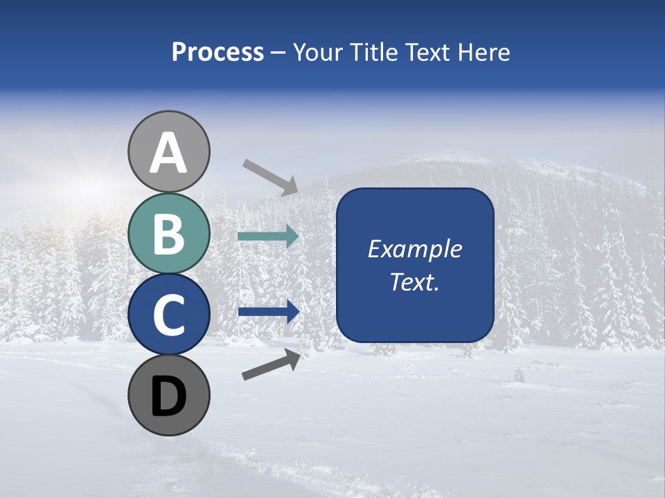 Nature Landscape Xmas PowerPoint Template