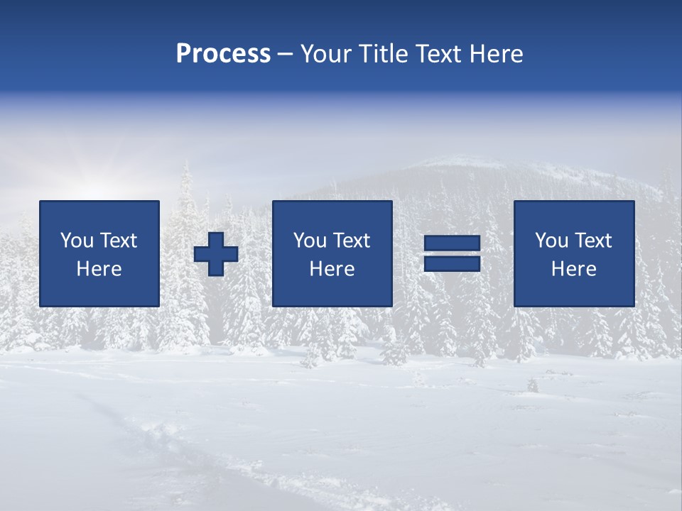 Nature Landscape Xmas PowerPoint Template