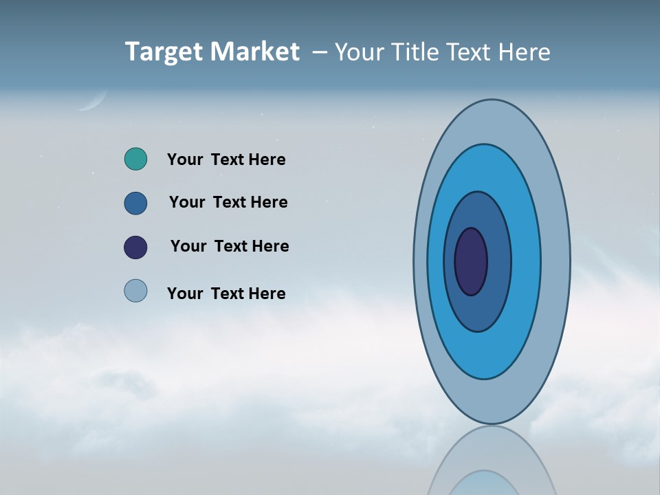 Mystical Cloud Background PowerPoint Template