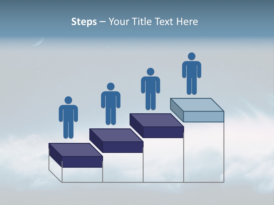 Mystical Cloud Background PowerPoint Template