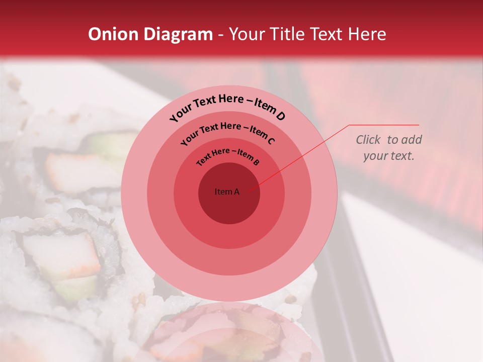 Table Sushi Seafood PowerPoint Template