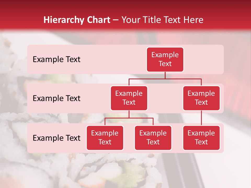 Table Sushi Seafood PowerPoint Template