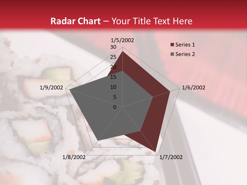 Table Sushi Seafood PowerPoint Template