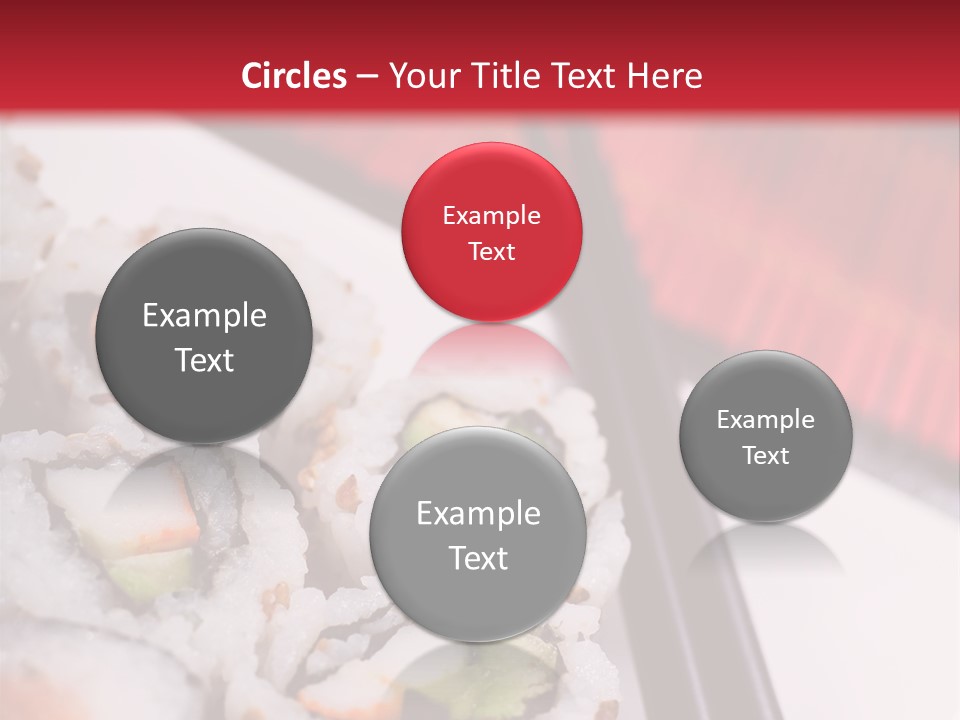 Table Sushi Seafood PowerPoint Template