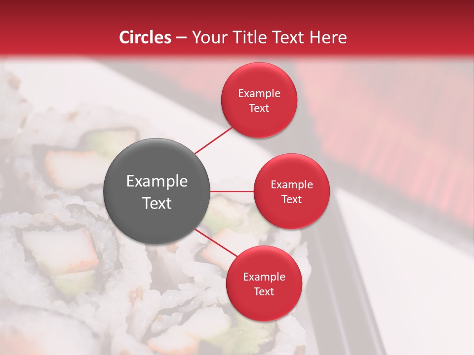 Table Sushi Seafood PowerPoint Template