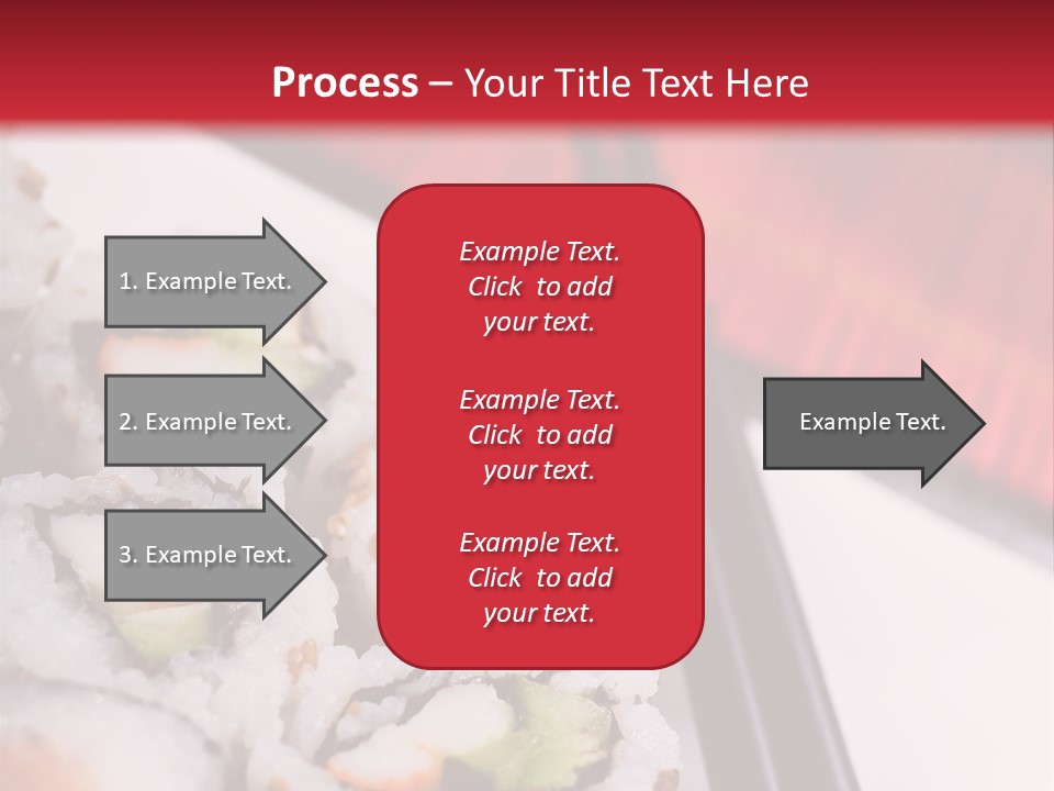 Table Sushi Seafood PowerPoint Template
