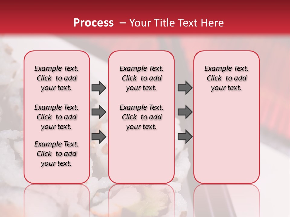 Table Sushi Seafood PowerPoint Template