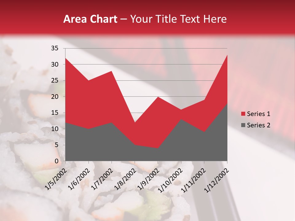 Table Sushi Seafood PowerPoint Template