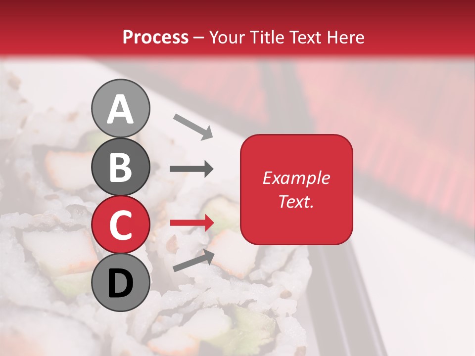 Table Sushi Seafood PowerPoint Template