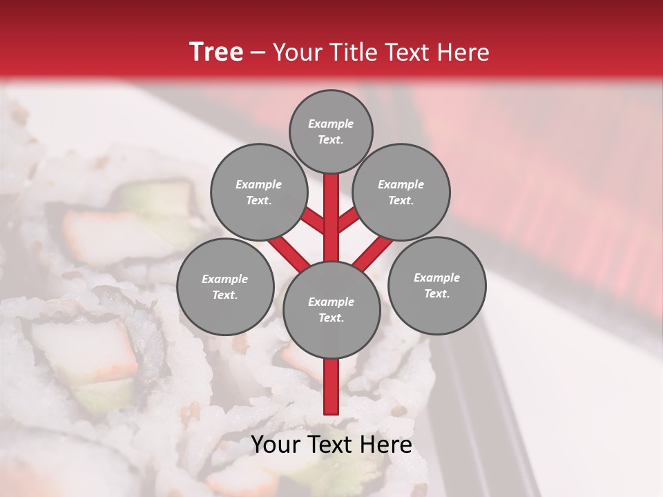 Table Sushi Seafood PowerPoint Template