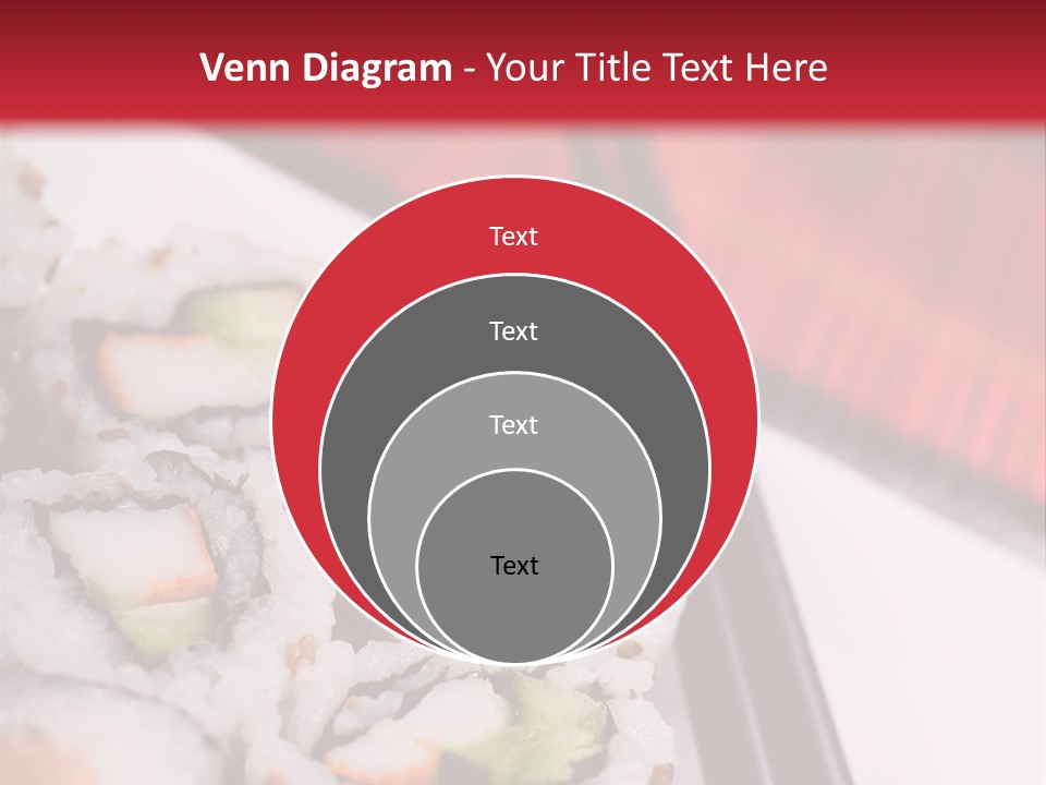 Table Sushi Seafood PowerPoint Template