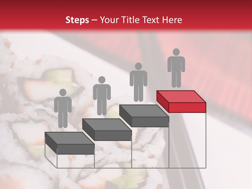 Table Sushi Seafood PowerPoint Template