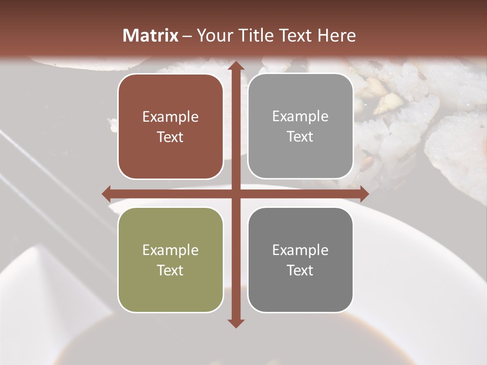 Meal Sushi Japan PowerPoint Template