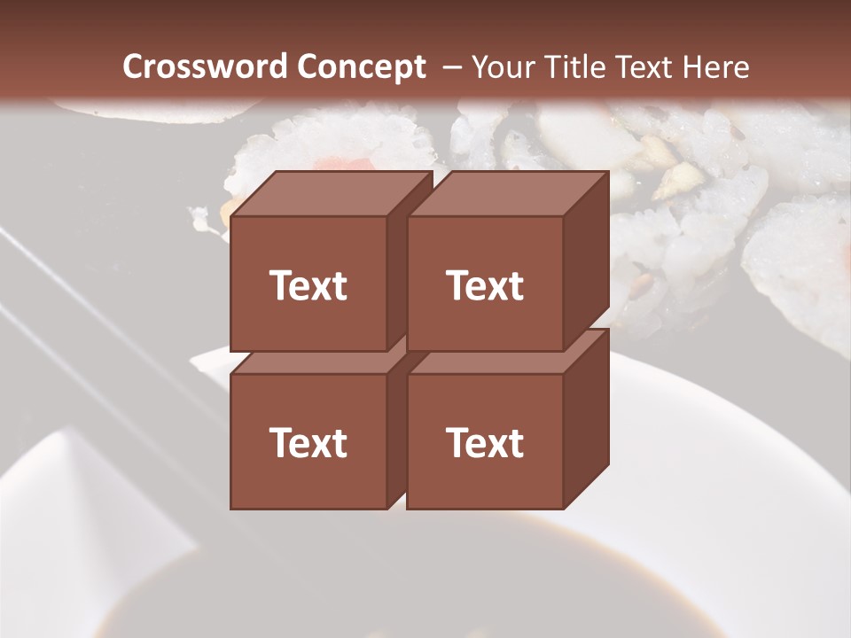 Meal Sushi Japan PowerPoint Template