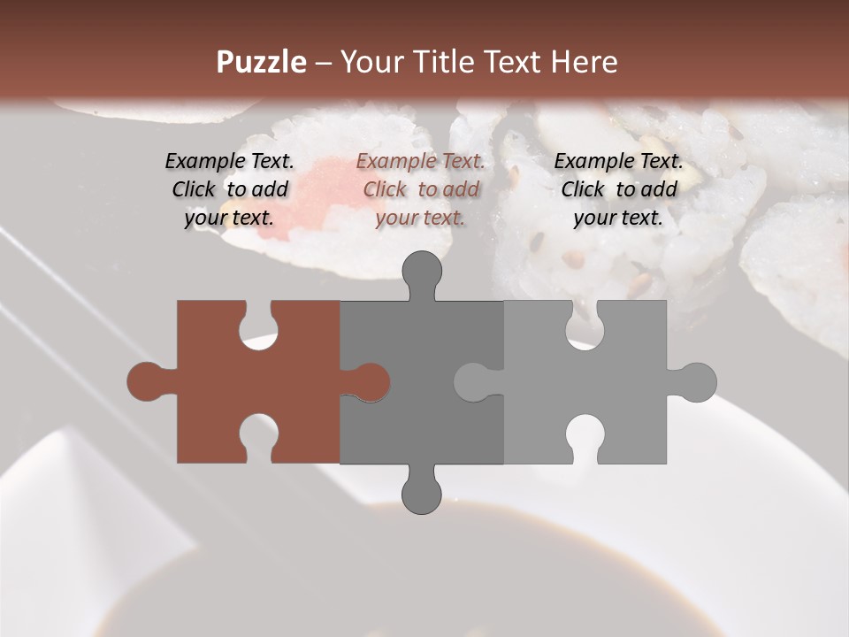 Meal Sushi Japan PowerPoint Template