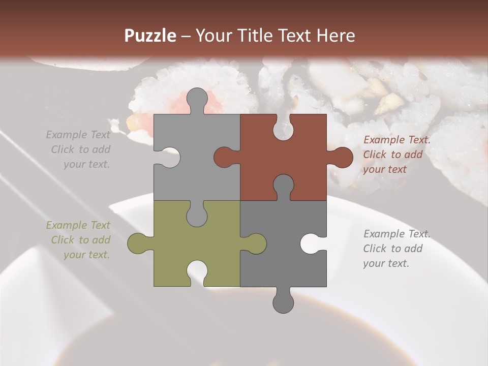 Meal Sushi Japan PowerPoint Template