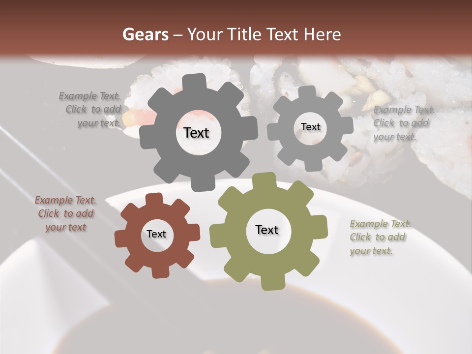 Meal Sushi Japan PowerPoint Template