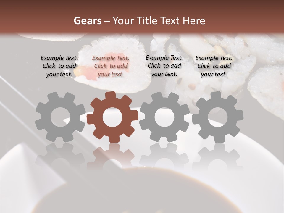 Meal Sushi Japan PowerPoint Template