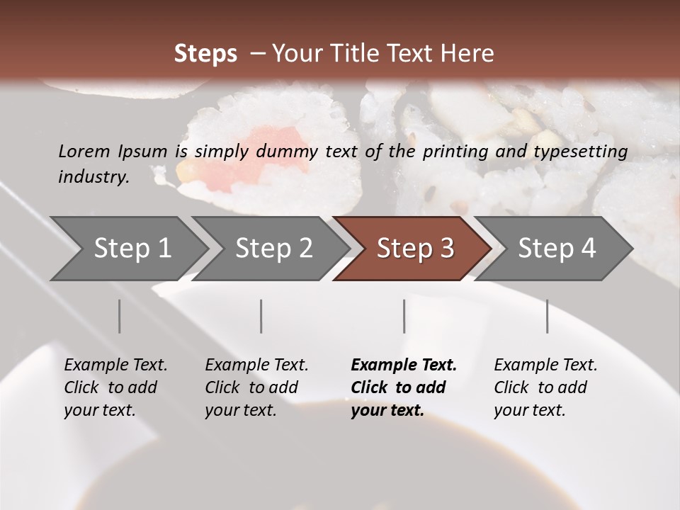 Meal Sushi Japan PowerPoint Template