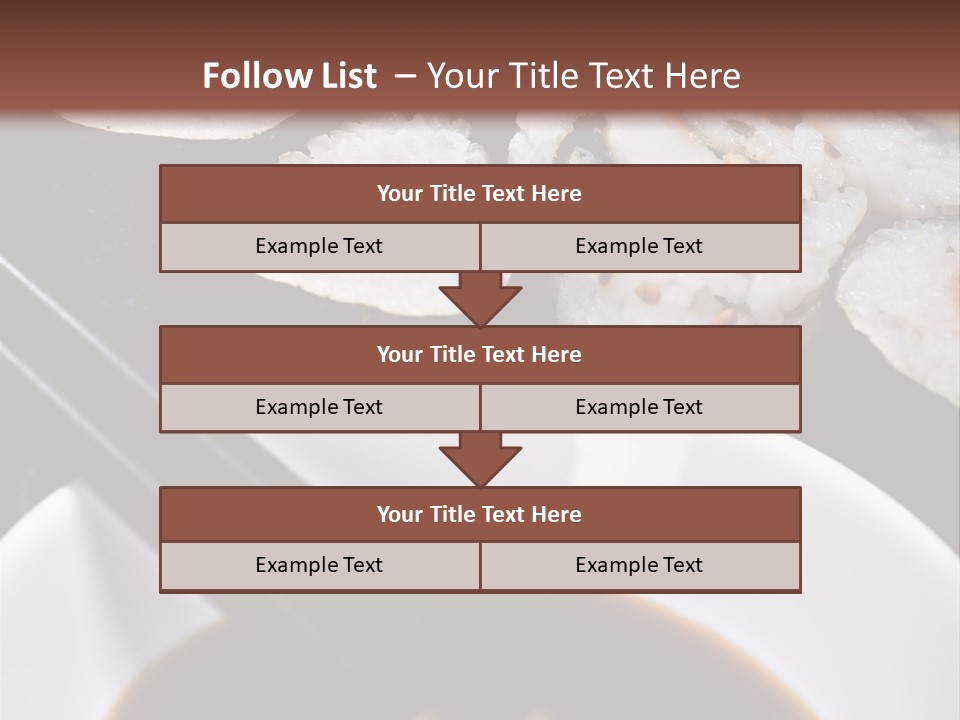 Meal Sushi Japan PowerPoint Template