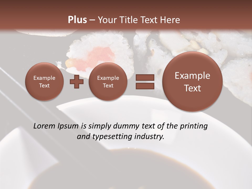 Meal Sushi Japan PowerPoint Template