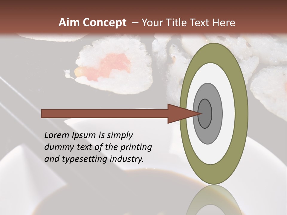 Meal Sushi Japan PowerPoint Template
