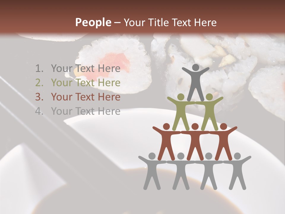 Meal Sushi Japan PowerPoint Template