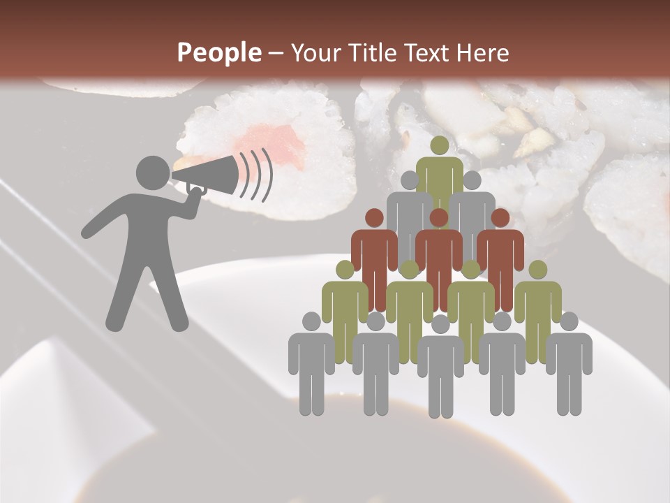 Meal Sushi Japan PowerPoint Template