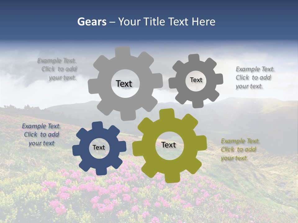 Weather Summer Heaven PowerPoint Template