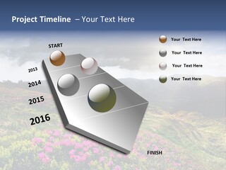 Weather Summer Heaven PowerPoint Template