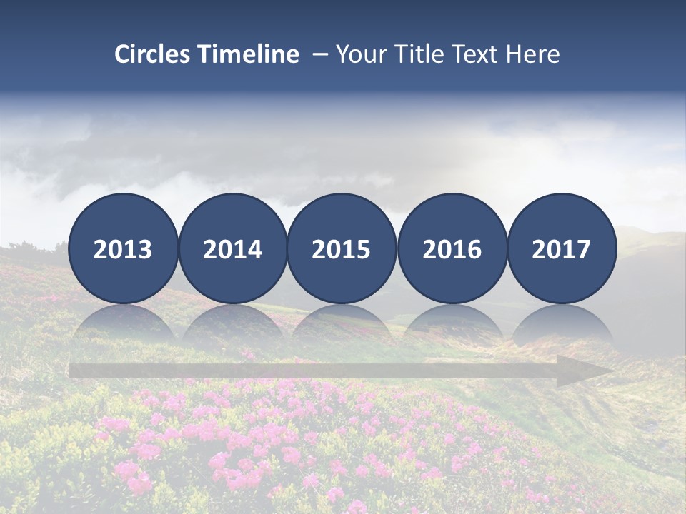 Weather Summer Heaven PowerPoint Template