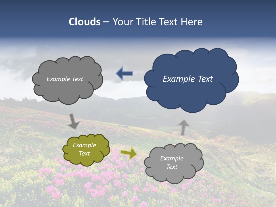 Weather Summer Heaven PowerPoint Template