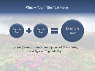 Weather Summer Heaven PowerPoint Template