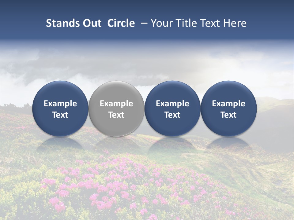 Weather Summer Heaven PowerPoint Template