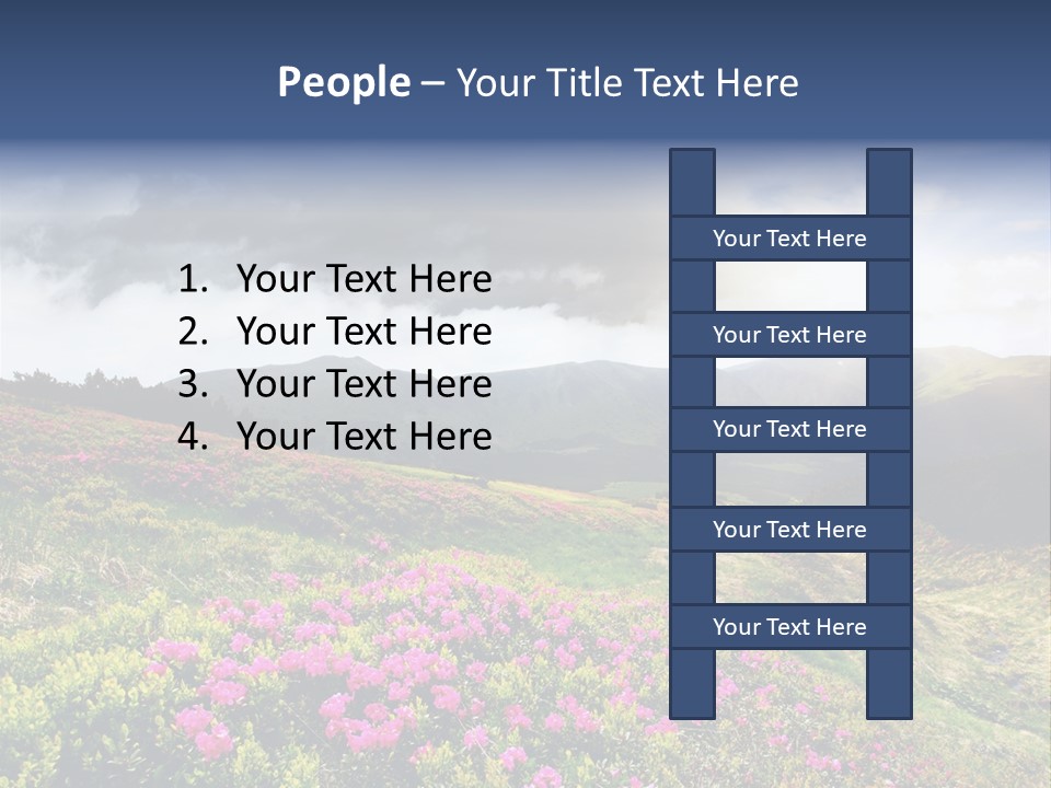 Weather Summer Heaven PowerPoint Template
