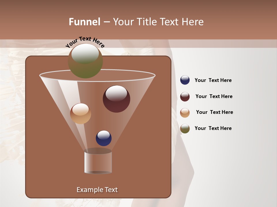 Dancing Beauty Isolated PowerPoint Template