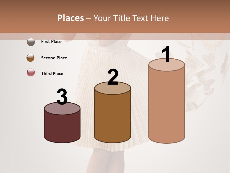 Make Up Looking Lady PowerPoint Template