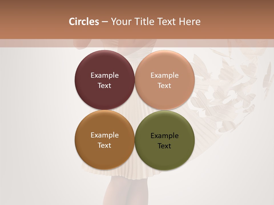 Make Up Looking Lady PowerPoint Template