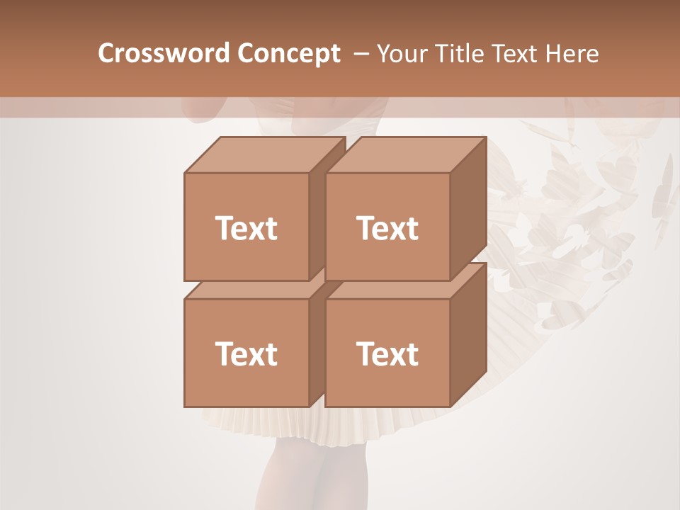 Make Up Looking Lady PowerPoint Template