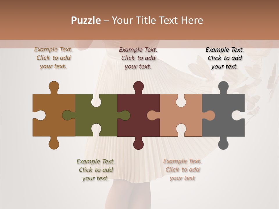 Make Up Looking Lady PowerPoint Template