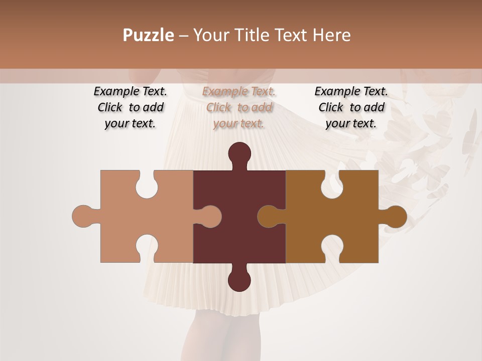 Make Up Looking Lady PowerPoint Template