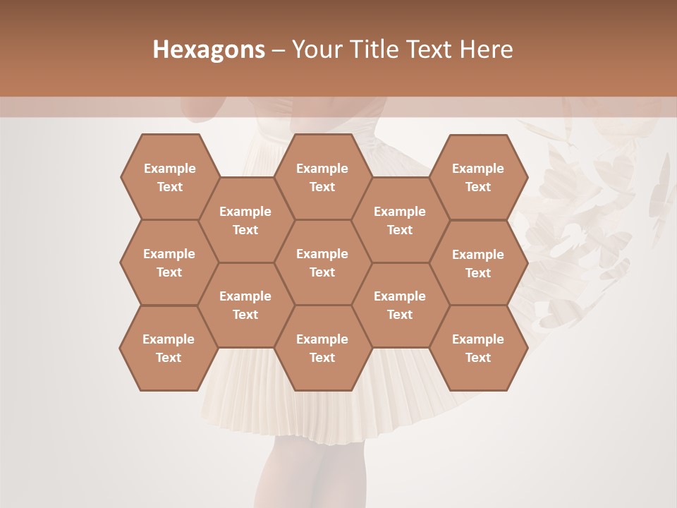 Make Up Looking Lady PowerPoint Template