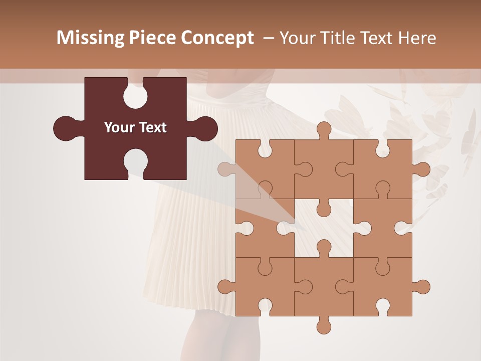 Make Up Looking Lady PowerPoint Template