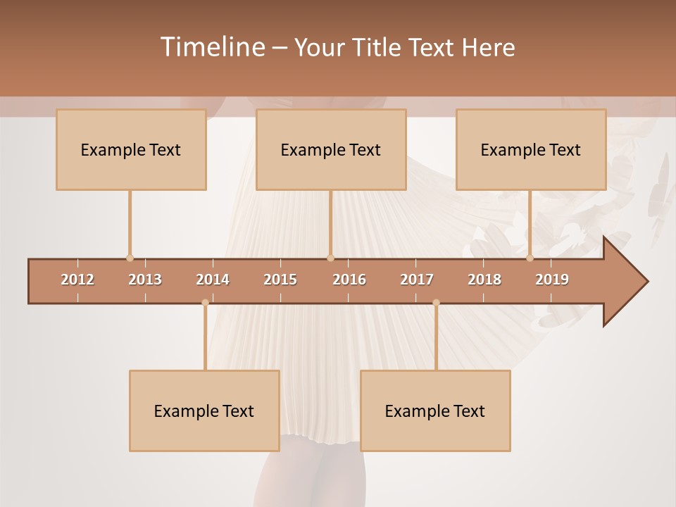 Make Up Looking Lady PowerPoint Template