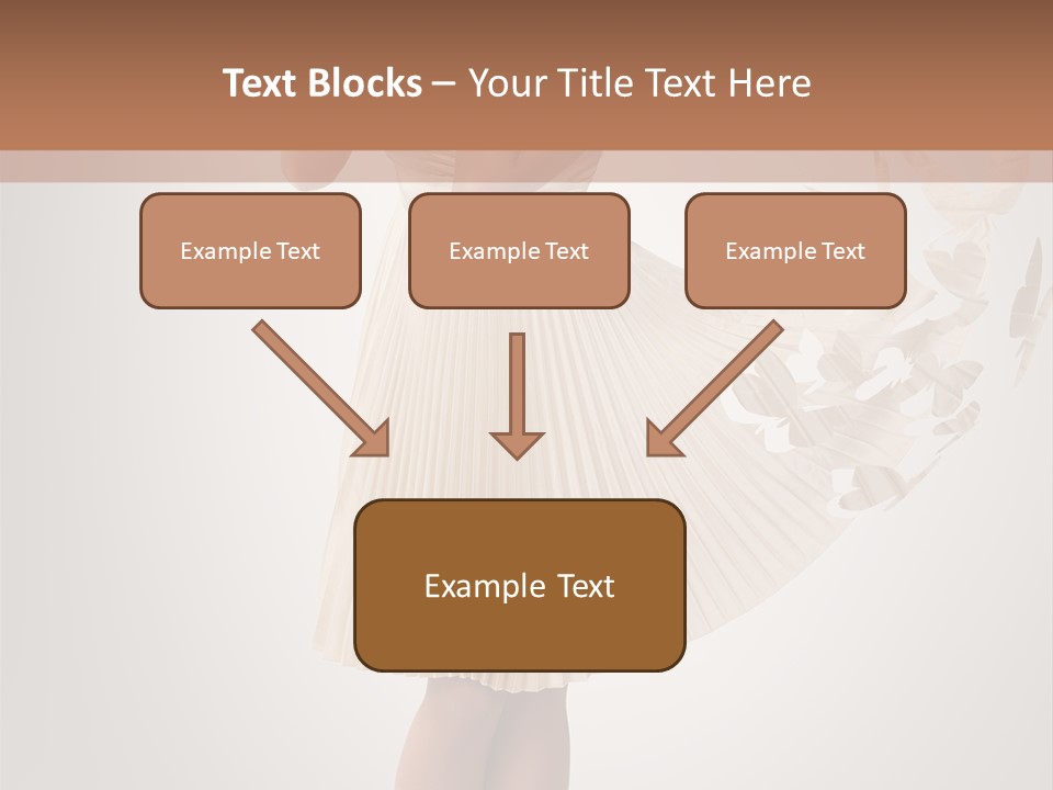 Make Up Looking Lady PowerPoint Template