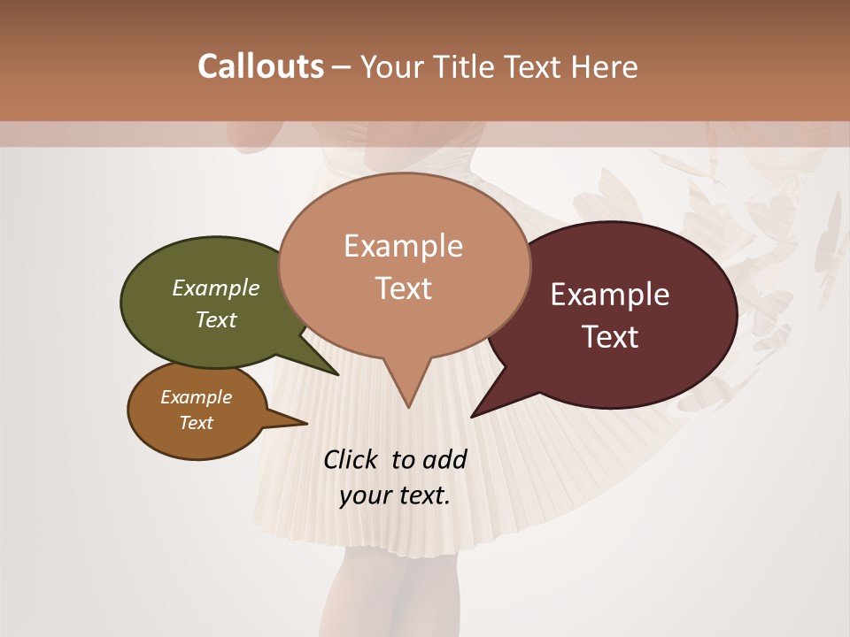 Make Up Looking Lady PowerPoint Template