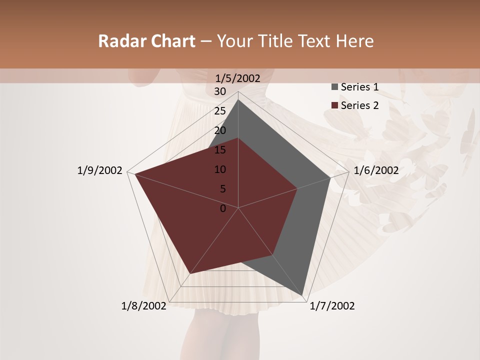 Make Up Looking Lady PowerPoint Template