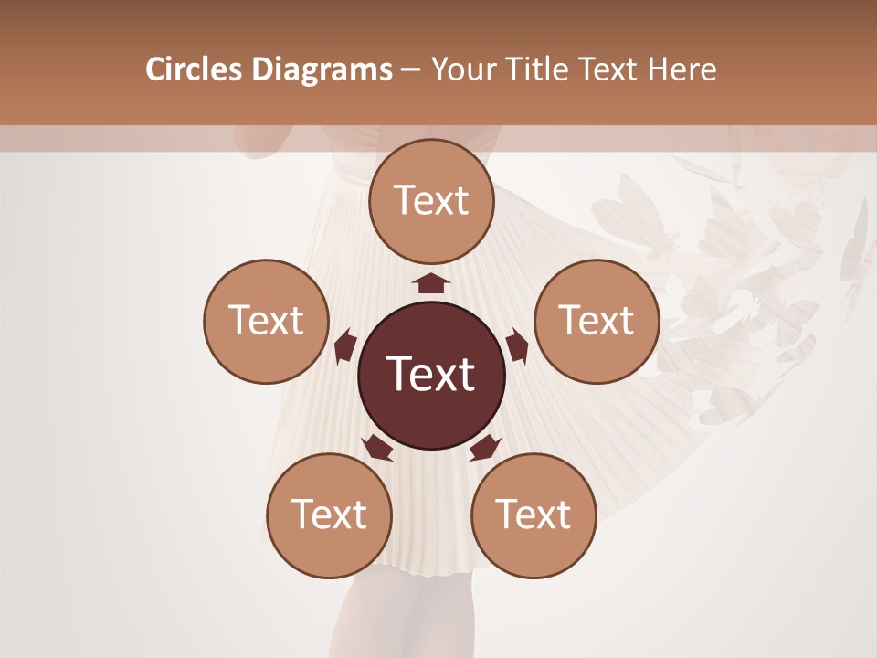 Make Up Looking Lady PowerPoint Template