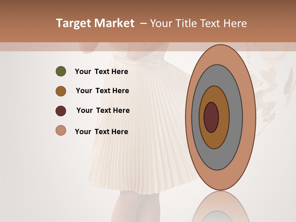 Make Up Looking Lady PowerPoint Template