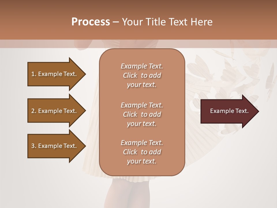 Make Up Looking Lady PowerPoint Template